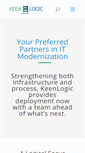 Mobile Screenshot of keenlogicinc.com